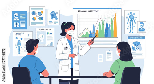 Medical Presentation on Infectious Diseases with Healthcare Professionals