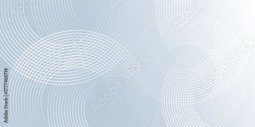 Modern abstract background Vector illustration, circle lines.