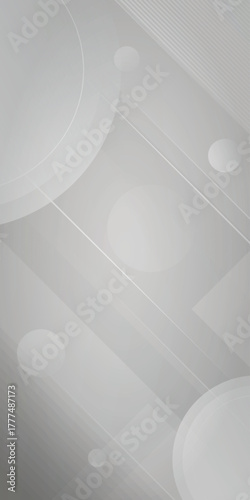 Elegant Grey Abstract Background Design 202511041