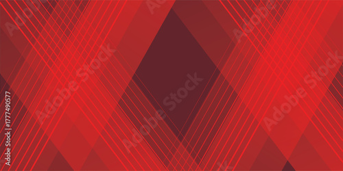 Abstract red banner background. Vector abstract graphic design banner pattern presentation background web template.
