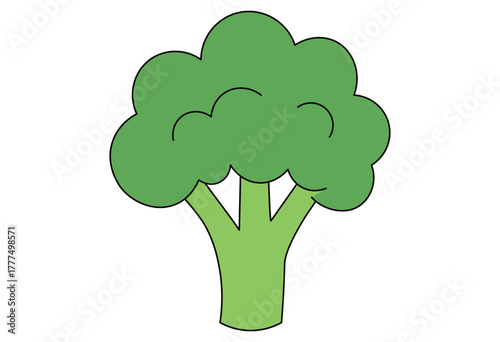 Healthy ingredients set with vegetables, salmon, and fruits for balanced diet and nutrition illustration