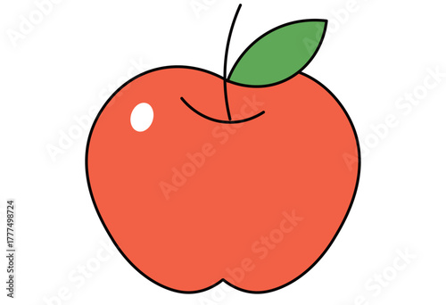 Healthy ingredients set with vegetables, salmon, and fruits for balanced diet and nutrition illustration