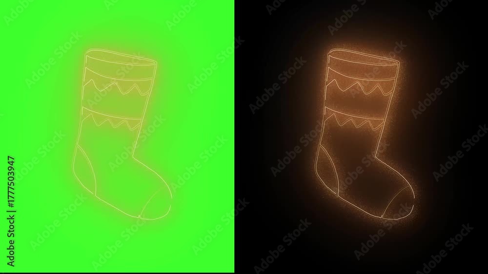 Christmas Golden light colored effect design visual element sign