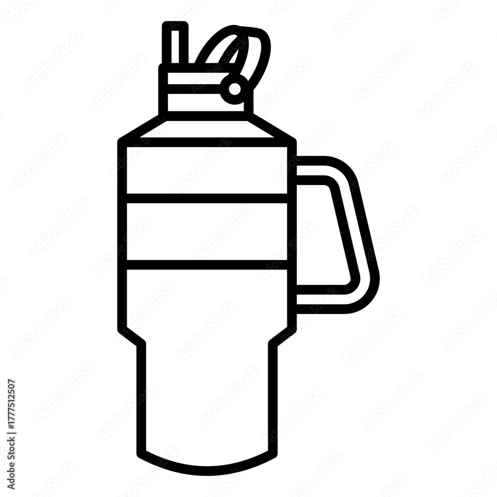 Obraz premium Tumbler icon