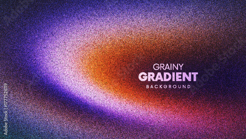 Abstract deep grainy gradient background created from thousands of individual dots beautifully blending deep tones. Noise effect with nostalgic analog charm and tactile atmosphere for creative visual