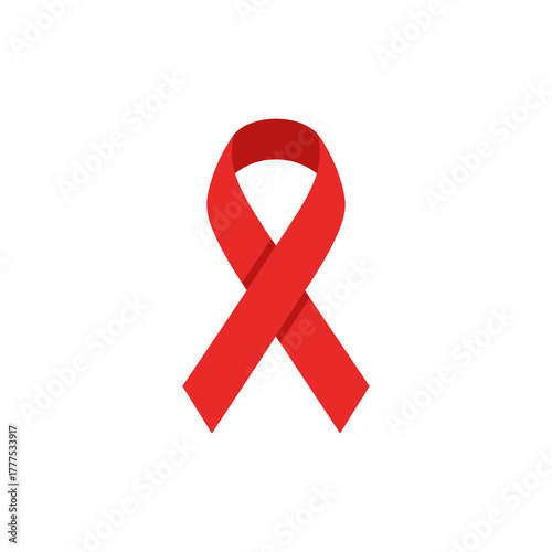 Ribbon symbolizes solidarity awareness for a cause