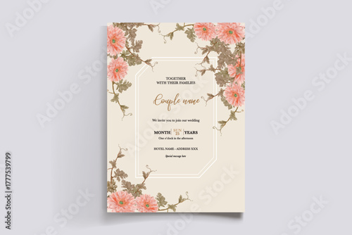 Save the date wedding invitation templates
