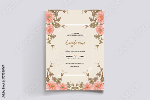 Save the date wedding invitation templates