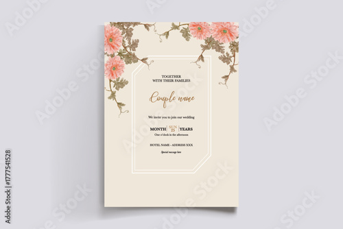 Save the date wedding invitation templates