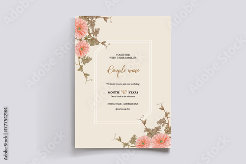 Save the date wedding invitation templates