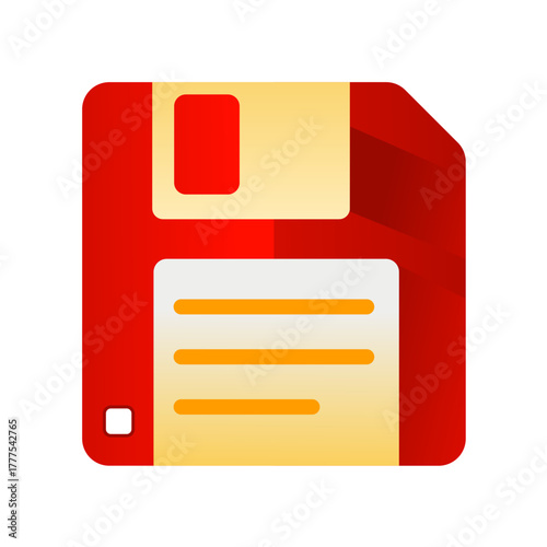 Save floppy disk vector icon