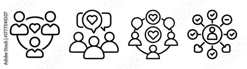 Social media marketing strategy community engagement and network connection growth online platform