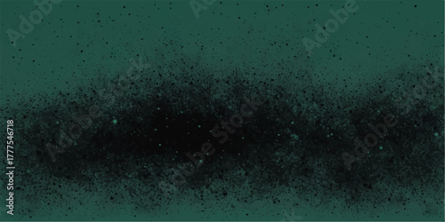 Dark grunge blue wall texture with rain drops on the window