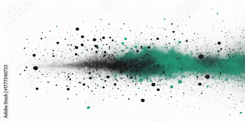 Macro view of rain drops on the glass window surface creating a wet texture and liquid pattern