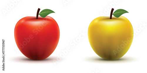 Apple Red Yellow