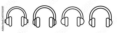 Find the best wireless headphones for music and gaming online black and white illustration