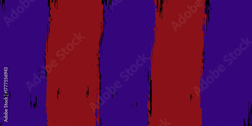 Beautiful modern and natural brush texture in purple and red. Natural and aged look. Barcelona football team (Barça - Culé). eps 10