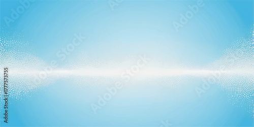 Abstract blue background with rays suggesting the light reflecting on the sea or a bright, cloudy sky