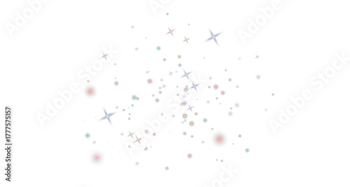Shimmer dust sparkle glow motion rising slowly through bright illuminated vector design.
