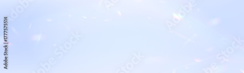 Iridescent light leaks shimmer like liquid rainbow across a transparent scene. Soft crystal flares enhance magical vibes. Perfect for digital art and posters. PNG