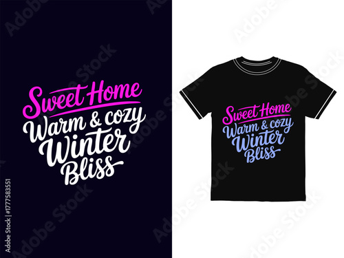 Blank black cotton tee shirt template for vector apparel fashion design illustration