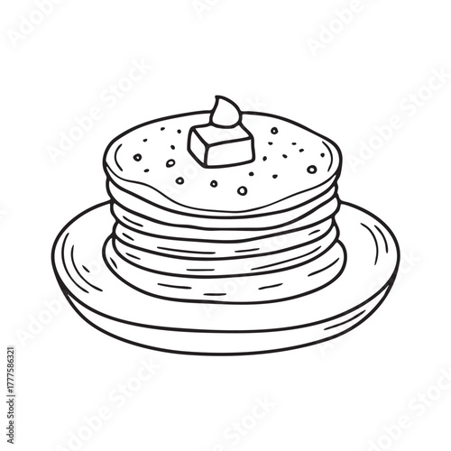 Metal plate carrying thin airy pancakes covered in tiny holes