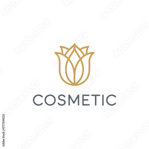 Luxury Beauty Care Logo Emblem