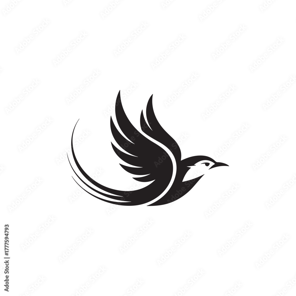 Obraz premium Colorful Bird Logo Vector Template