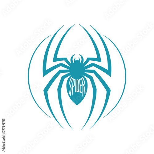 Creative Spider Symbol Brand Logo