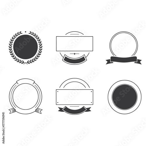 Retro Vintage Badge Logo Design