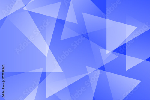 青のグラデーションデザイン