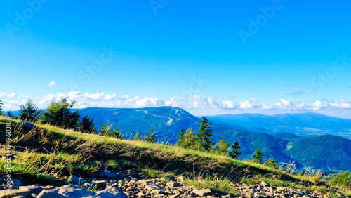 Fototapeta Naklejka Na Ścianę i Meble -  Beskides Mountains in Poland.