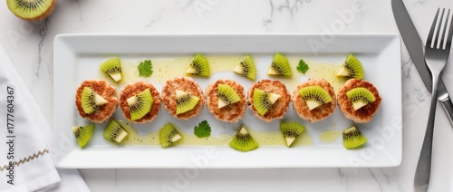 an elegant appetizer - Mini chicken patties