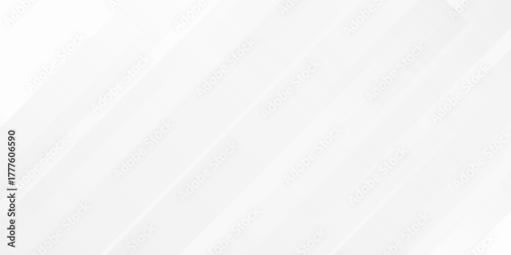 Fototapeta premium White abstract background with line pattern, banner design. Vector 16:9