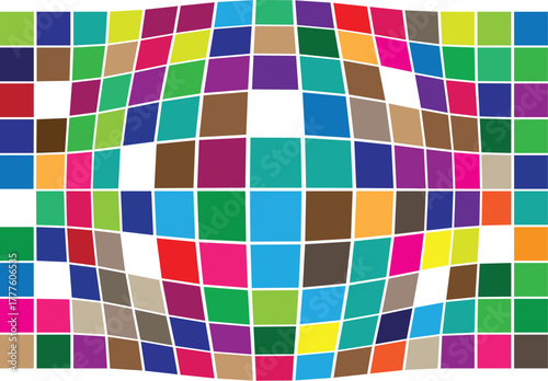 colorful mosaic background