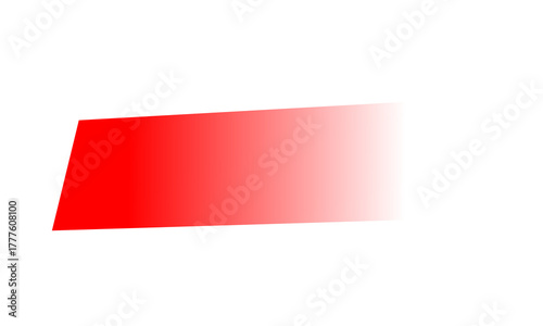 Free Download Red gradient parallelogram shape on white background - GFXLoad