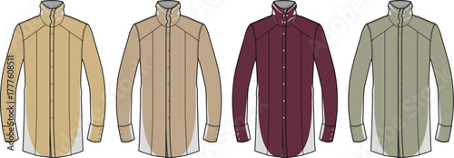 Stylish Men's Shirt Collection A Variety of Colors and Designs for Every Occasion