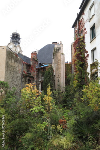 city of Nantes, france
