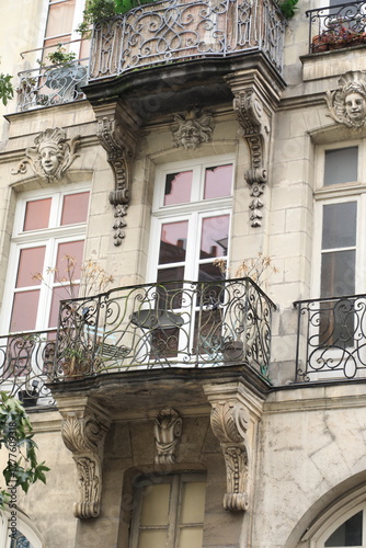 city of Nantes, france