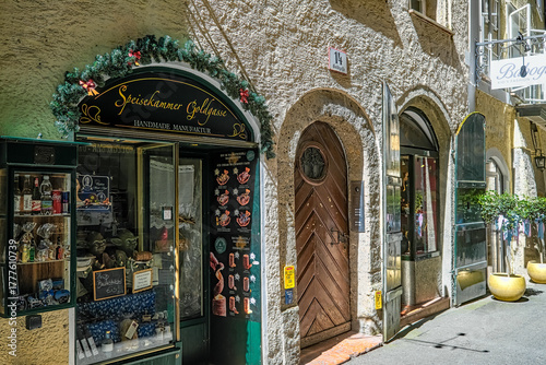 Salzburg Goldgasse ist immer wieder einen Besuch wert