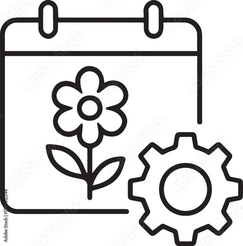 Floral Calendar Scheduling