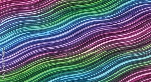 Abstract blobs with horizontal stripes ar