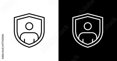 Personal Safety  White Icon Set Design