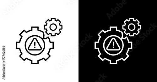 System Failure  White Icon Set Design