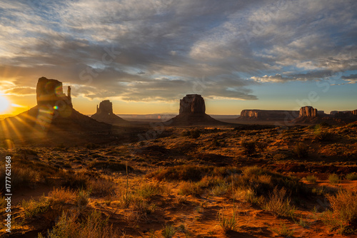 Monument Valley at Sunrise