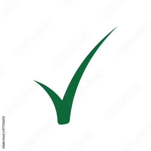 check mark  logo icon illustration flat