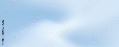 Blue studio room. Limbo light background. Abstract 3d backdrop for product presentation. Minimal wall scene. Showcase, promotion display