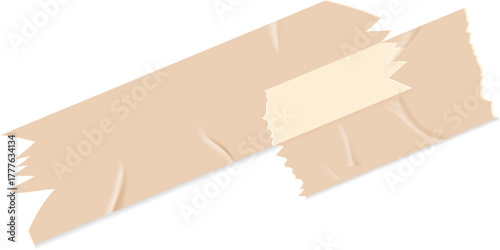 Transparent Wrinkly Sellotape