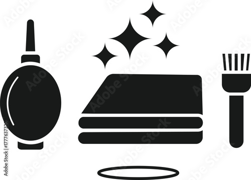 Cleaning tools and supplies for electronics and delicate items