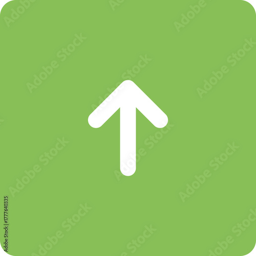 Upward Arrow Symbol Icon